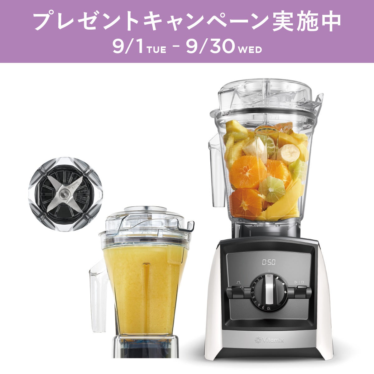 Vitamix／バイタミックス公式｜A2500iシリーズ| ミキサー・ブレンダー 