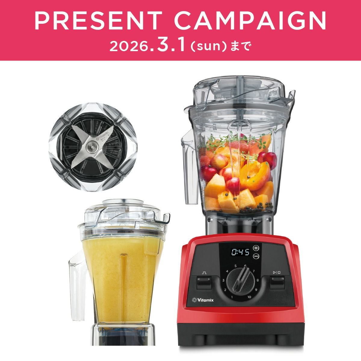 Vitamix／バイタミックス公式｜V1200iシリーズ| ミキサー・ブレンダー