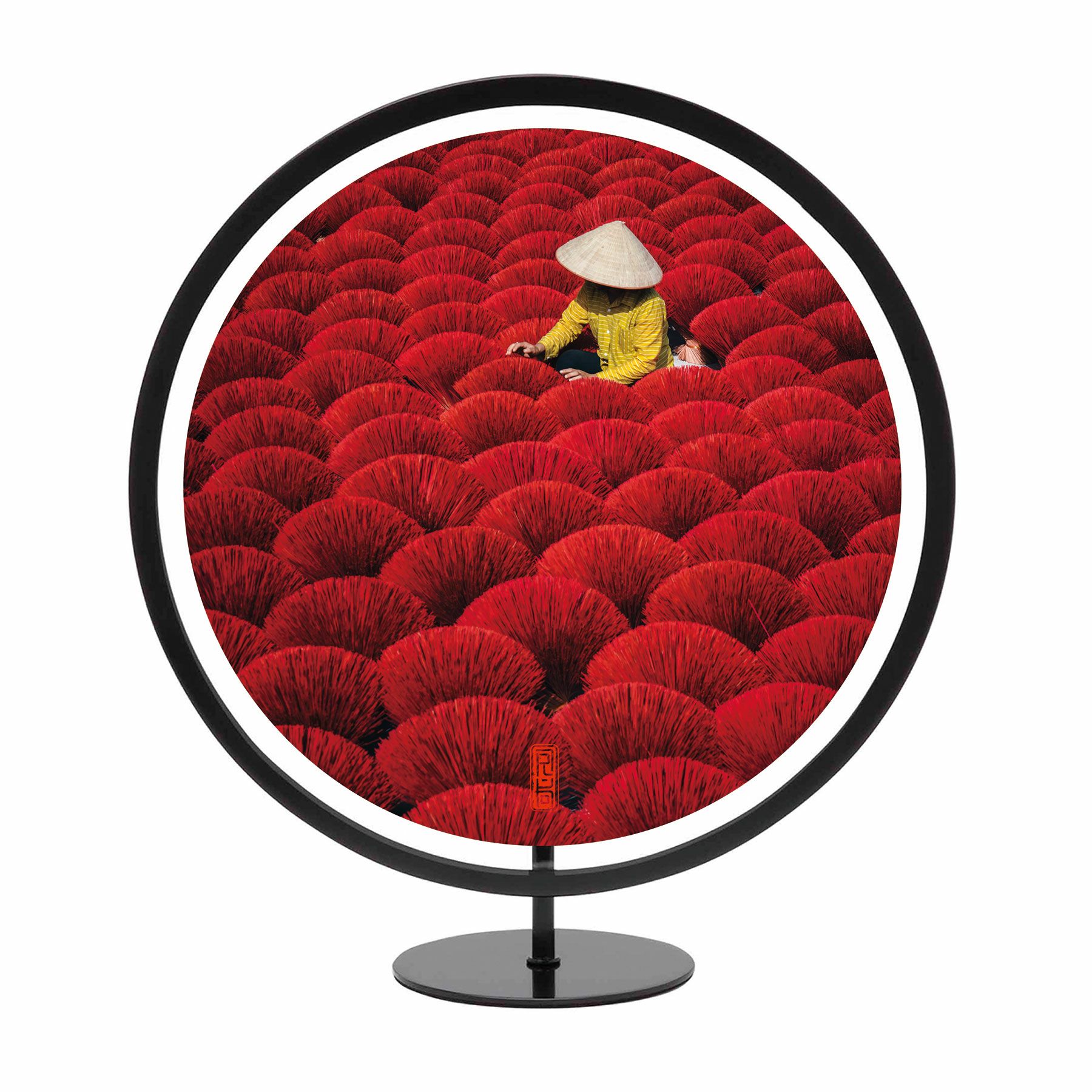 アートフレーム 220φ Incense Carpet／RK（アールケー） | entresquare.com