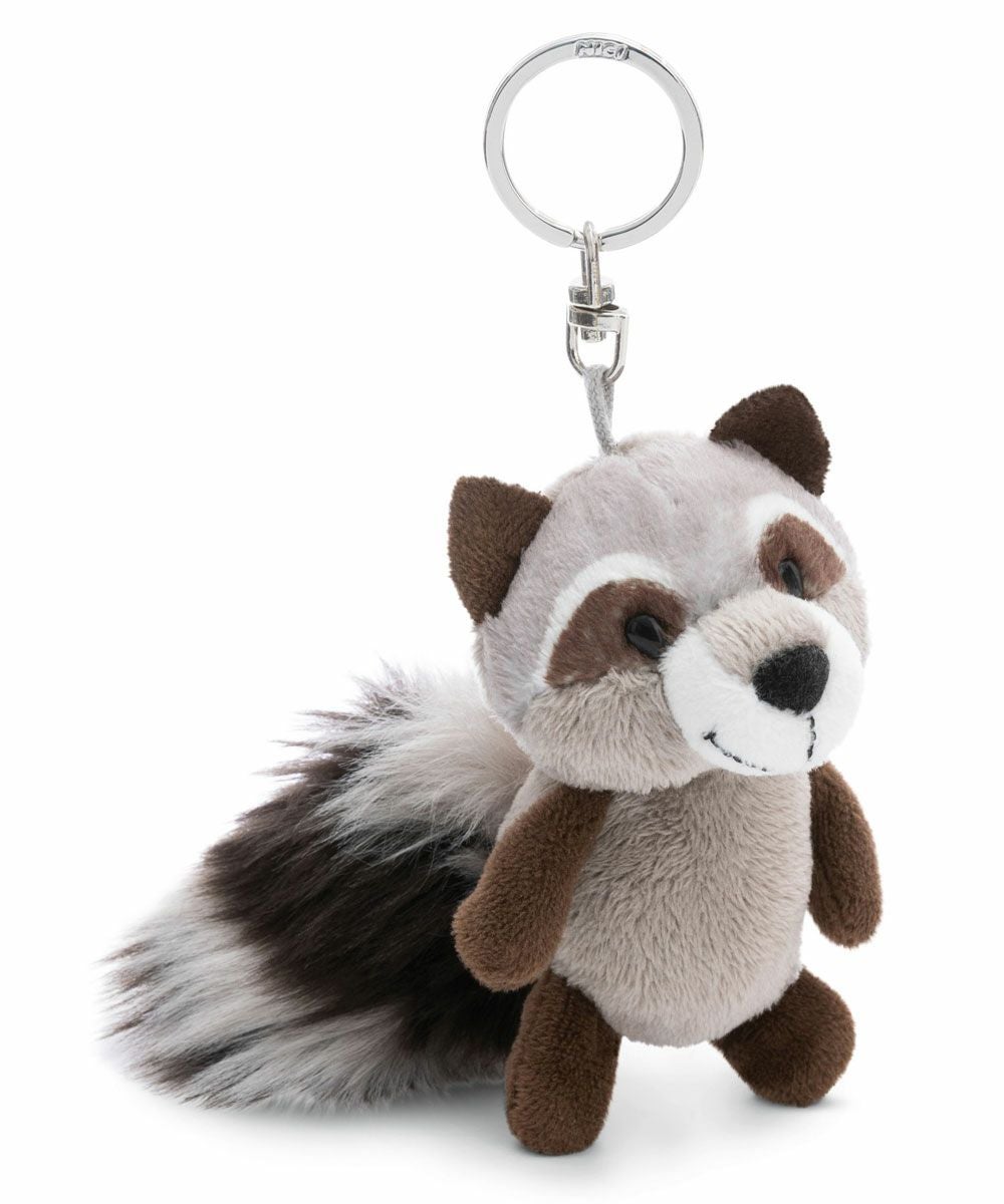 キーホルダー winter24 ラクーン レノ 10cm／NICI（ニキ