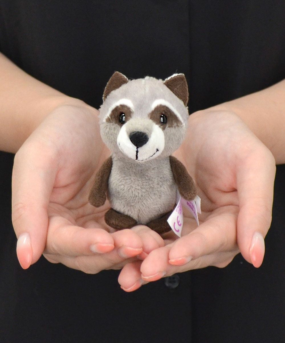 キーホルダー winter24 ラクーン レノ 10cm／NICI（ニキ