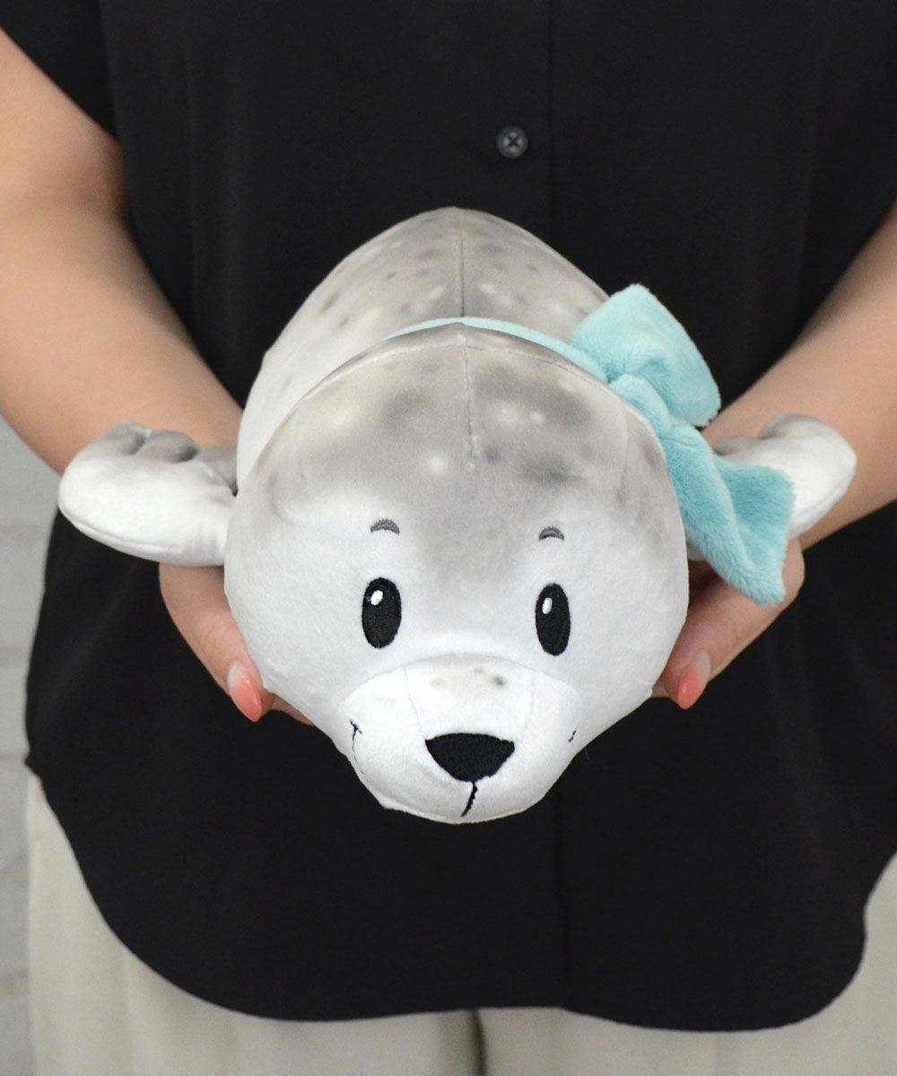 winter24 アザラシ ベンテ ネソベリぬいぐるみ 34cm／NICI（ニキ