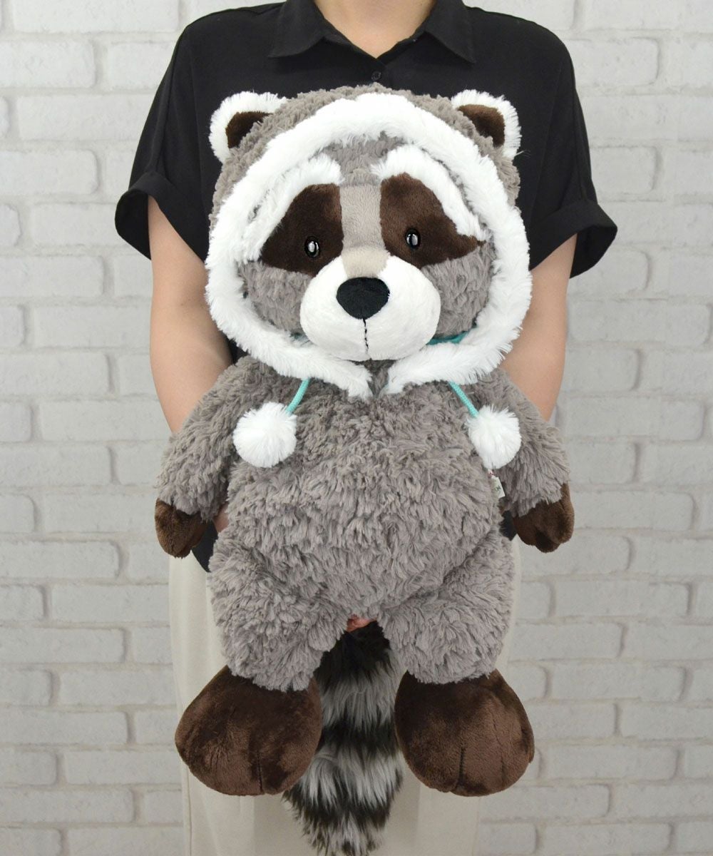 winter24 ラクーン レノ ぬいぐるみ 50cm／NICI（ニキ） | entresquare.com