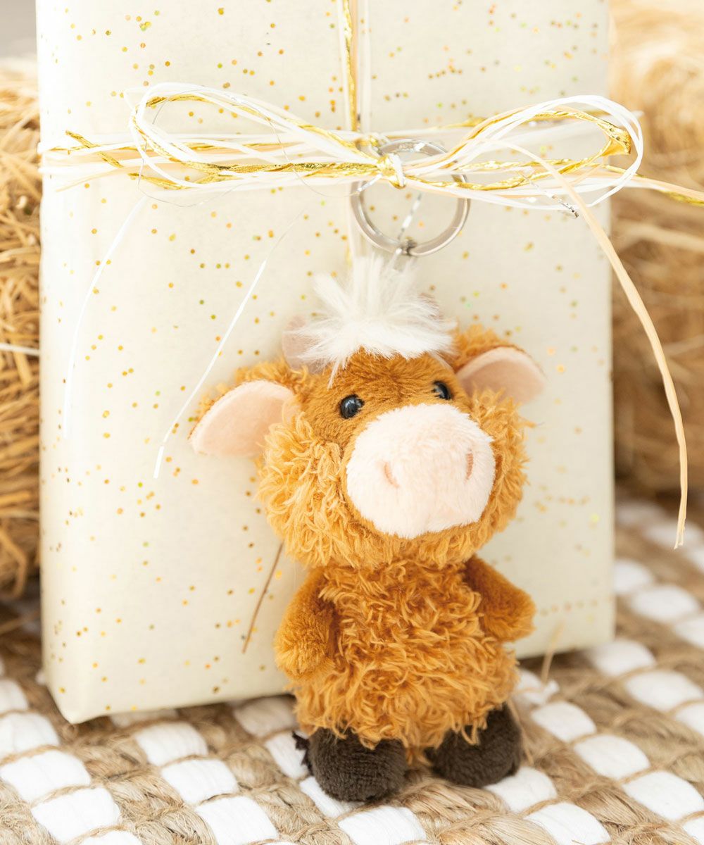 キーホルダー Farm Friends 2024 ウシ マクモーレー 10cm／NICI（ニキ