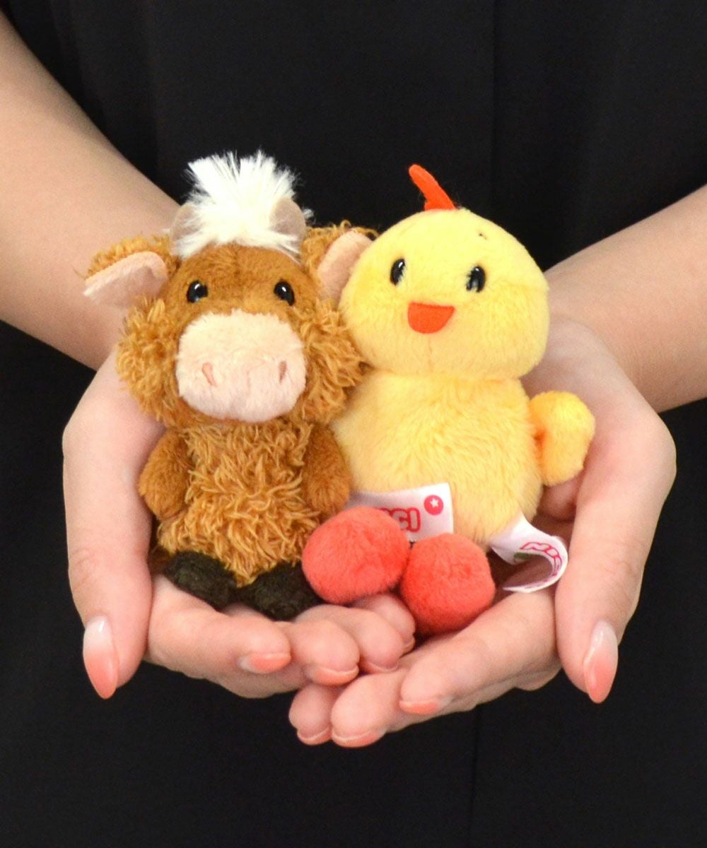 ぴよこ キーホルダー Farm Friends 2024 ヒヨコ エッグウィナ 10cm／NICI