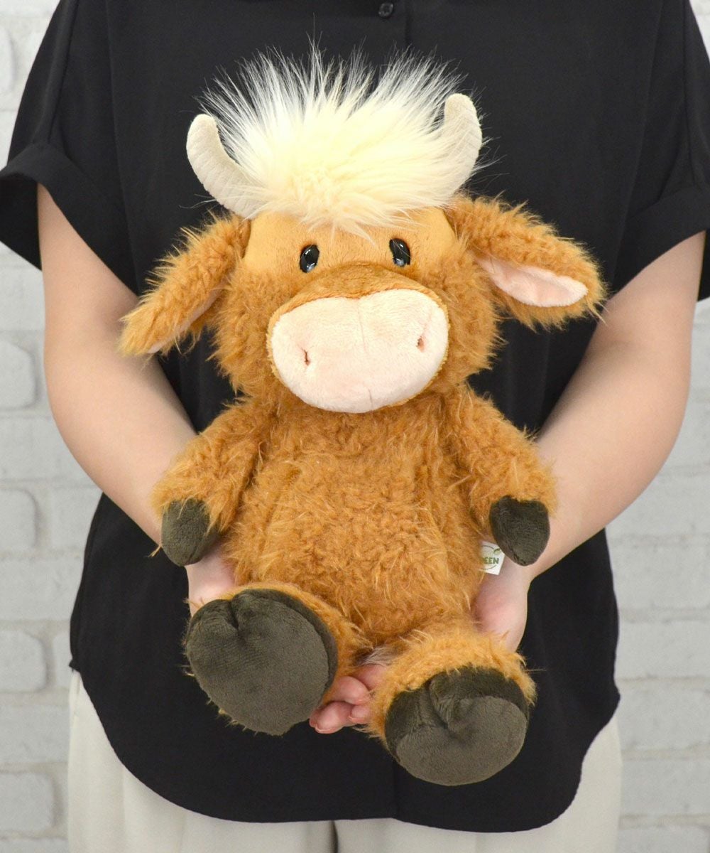 Farm Friends 2024 ウシ マクモーレー ぬいぐるみ33cm／NICI（ニキ