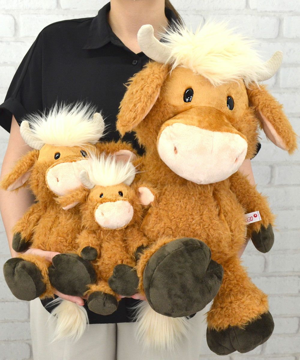 Farm Friends 2024 ウシ マクモーレー ぬいぐるみ33cm／NICI（ニキ