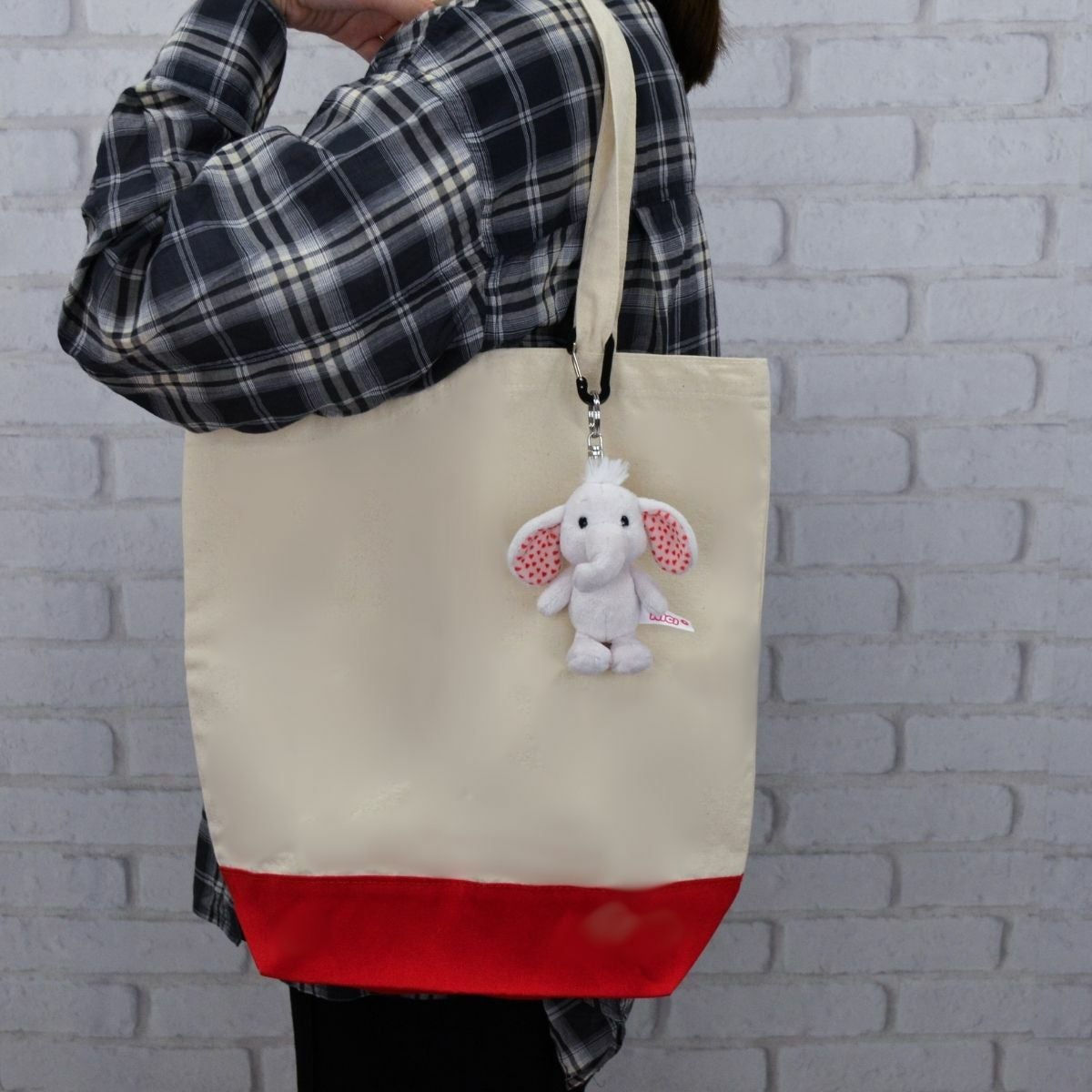 キーホルダー Love Classic 2024 エレファント LGY リア 10cm／NICI