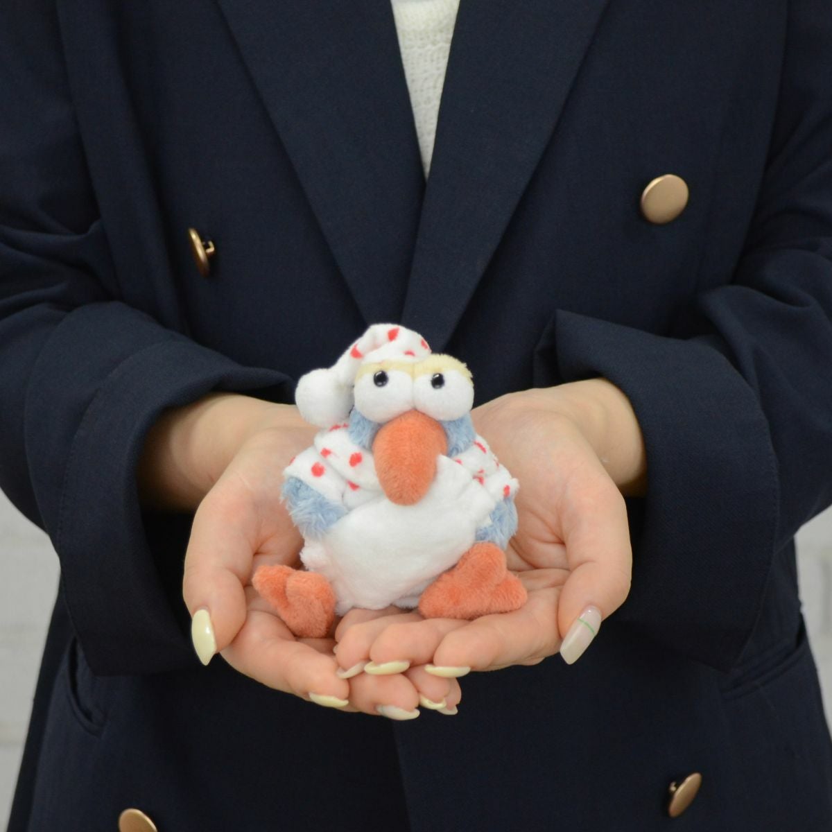 キーホルダー ハチドリ ハートパジャマ 10cm／NICI（ニキ