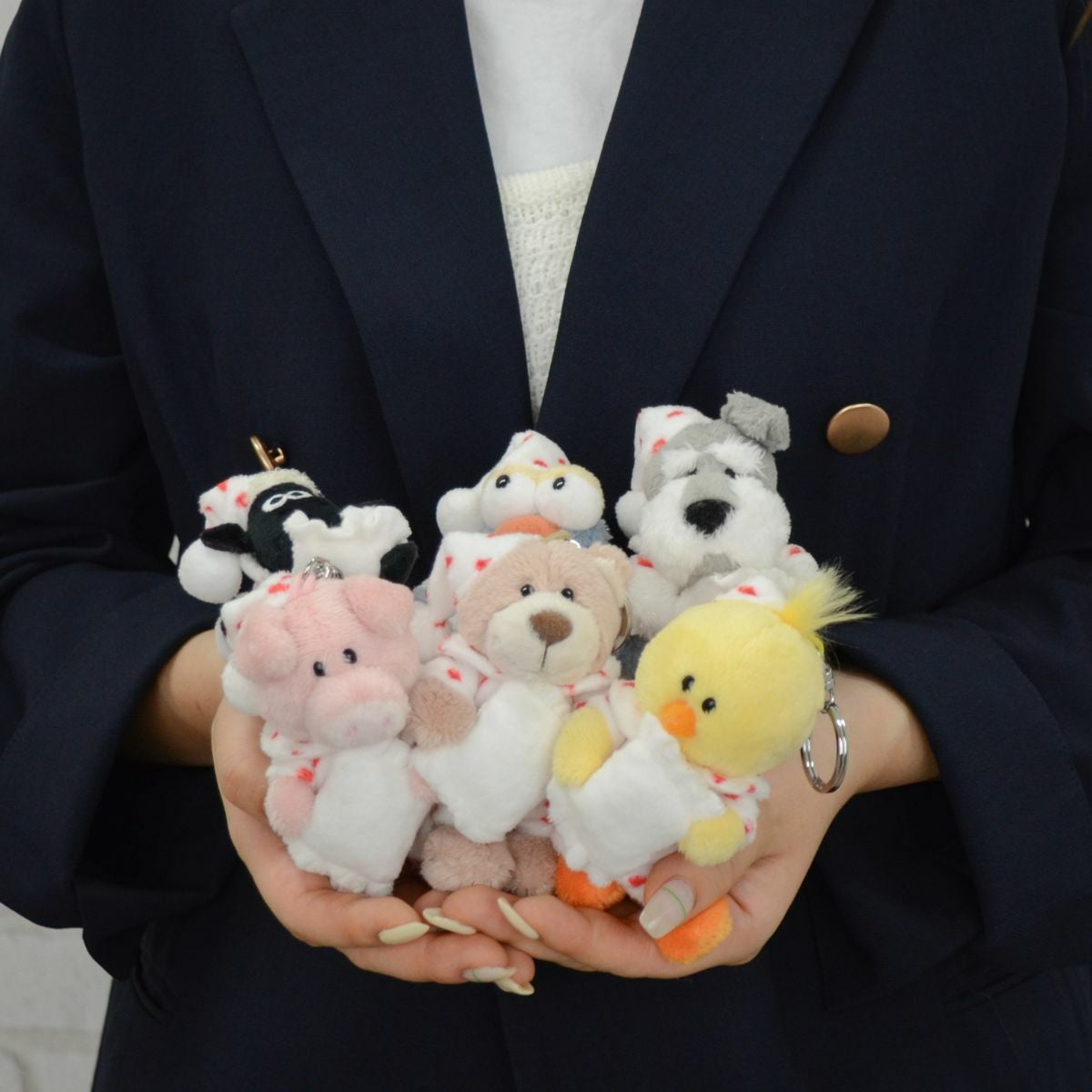 キーホルダー STS ショーン ハートパジャマ 10cm／NICI（ニキ