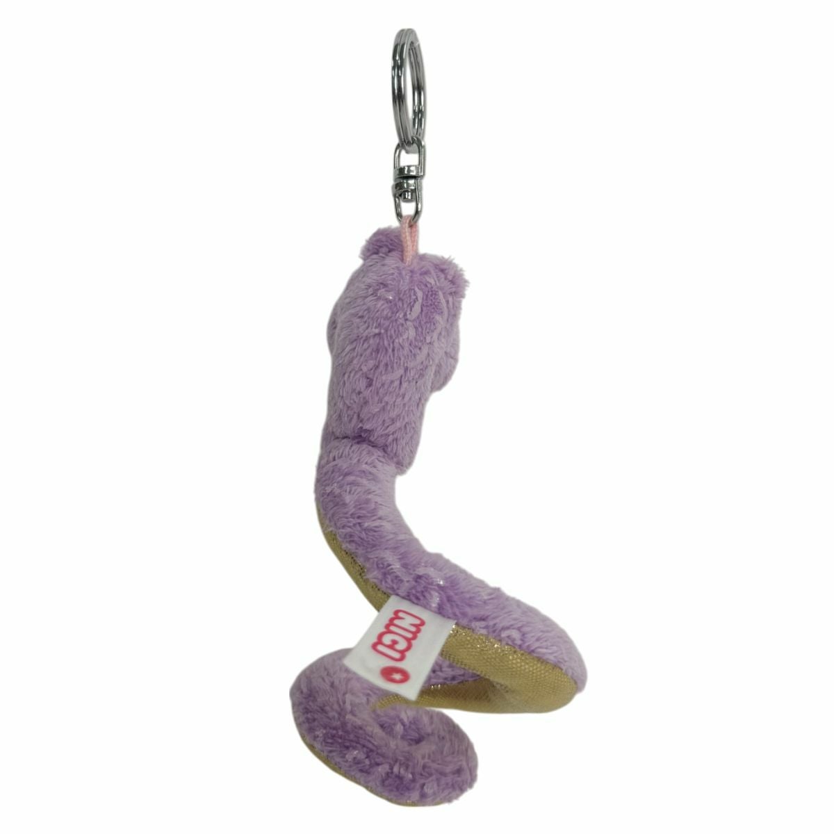 キーホルダー ヘビ2025 パープル×ゴールド 10cm／NICI（ニキ