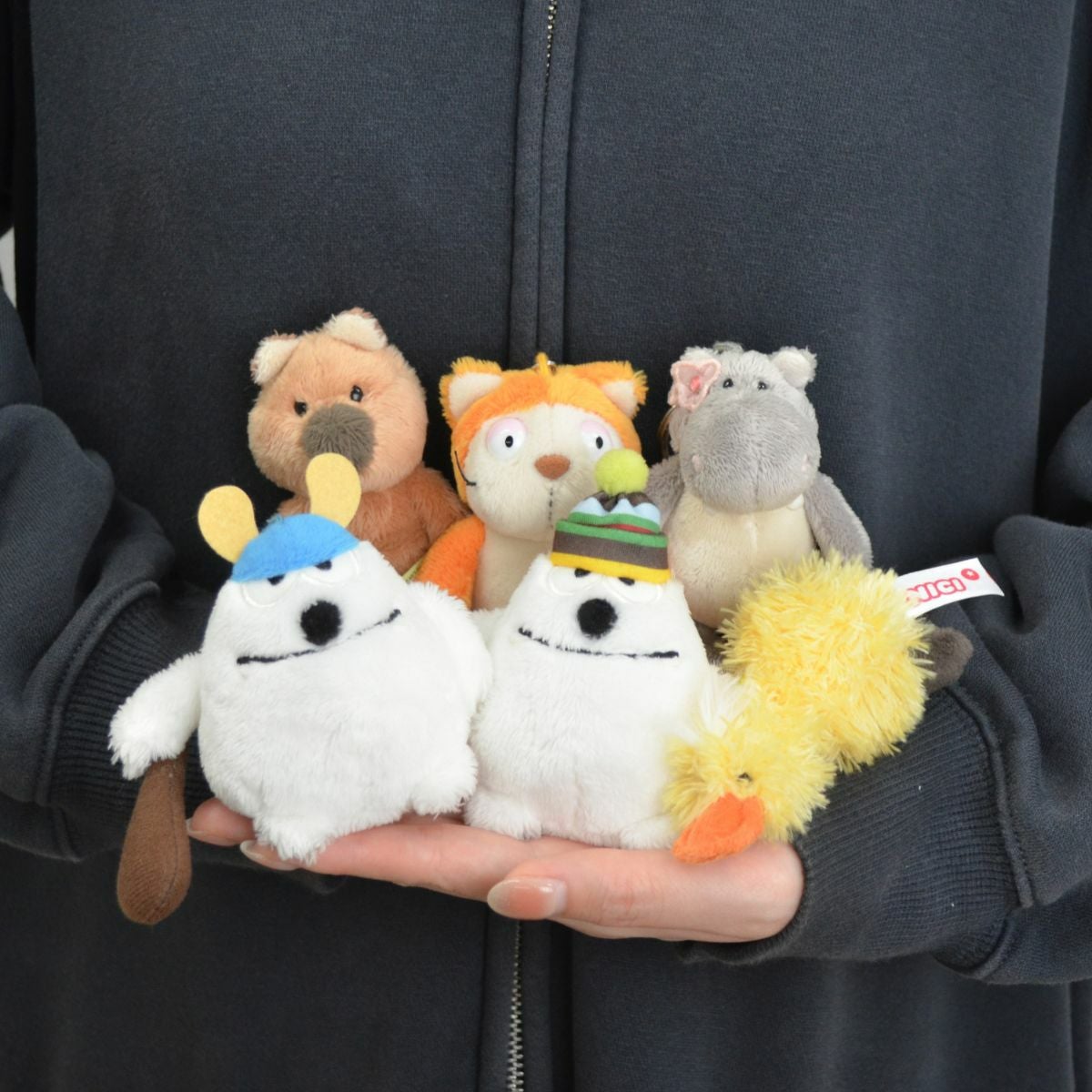 キーホルダー ダック フループス 2024 10cm／NICI（ニキ