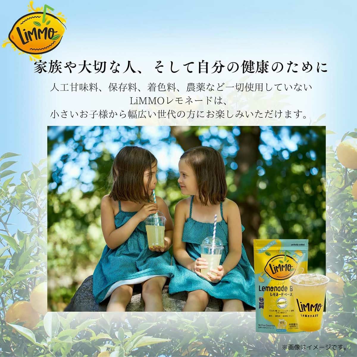 レモネードページ② 冷凍レモネードベース 2L x 4個セット【5倍希釈タイプ】／LiMMO（リモ