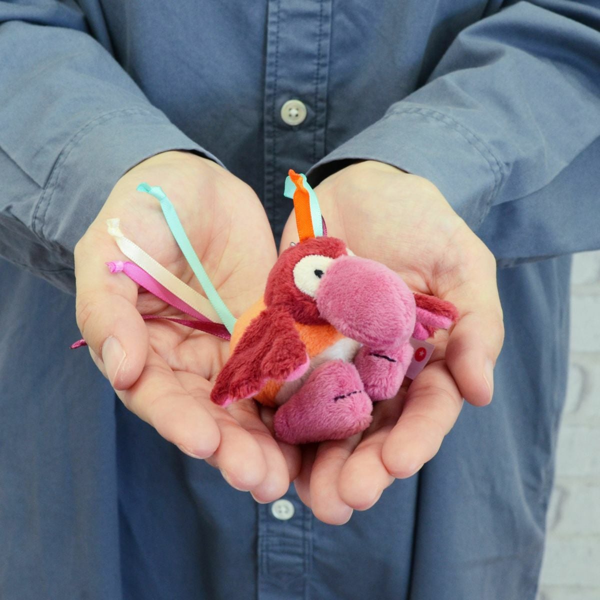 Bird キーホルダー ベラノ オウム PK 2025 10cm／NICI（ニキ