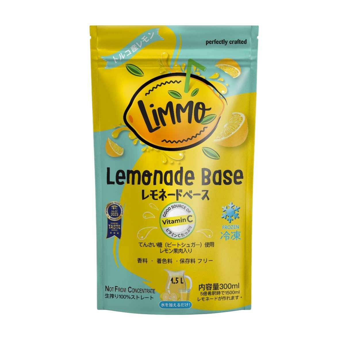 冷凍レモネードベース 300ml×12袋セット【5倍希釈タイプ】／LiMMO