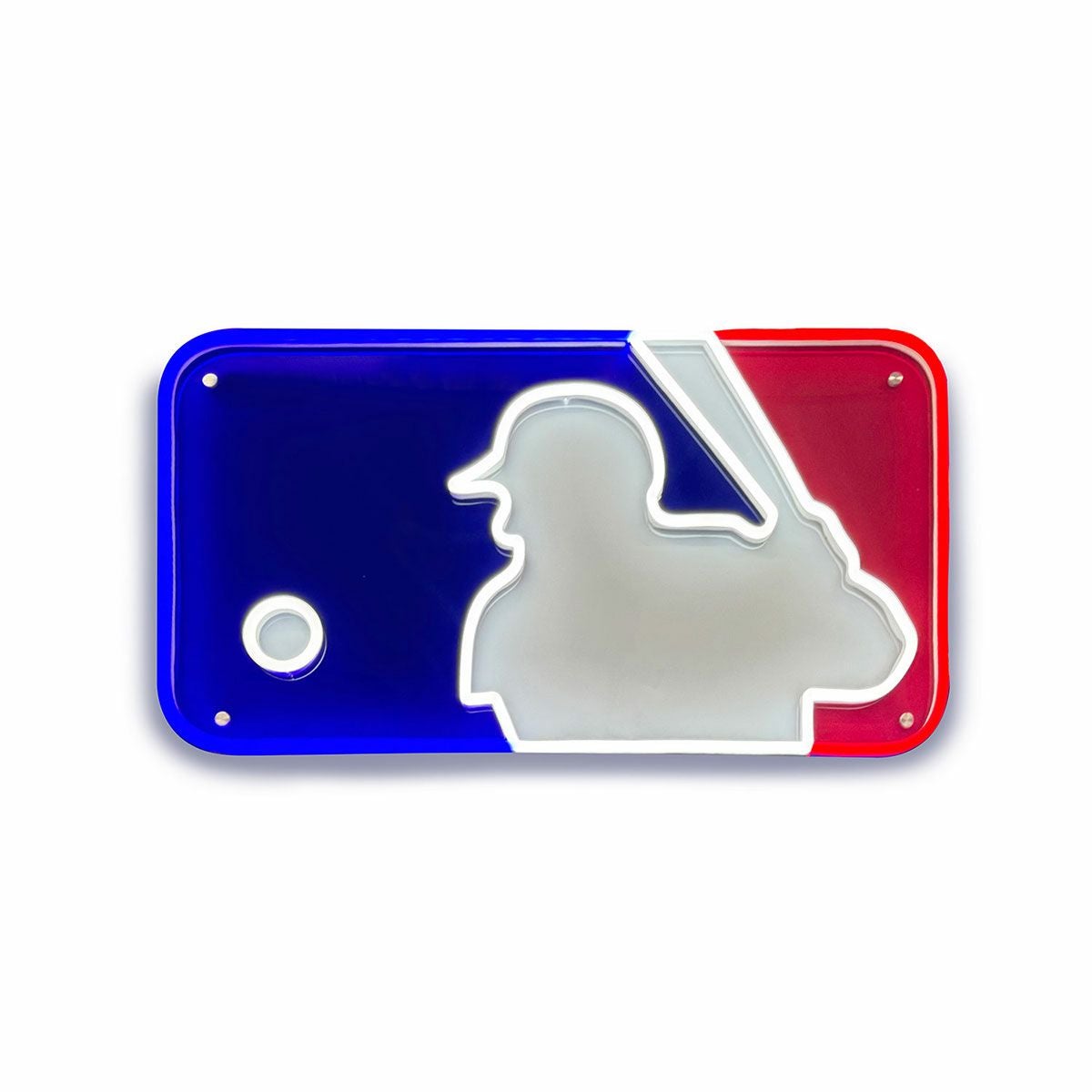 う*し様 未使用品！MLB ネオン看板　大型！ MLBロゴマーク／YELLOWPOP（イエローポップ） | entresquare.com