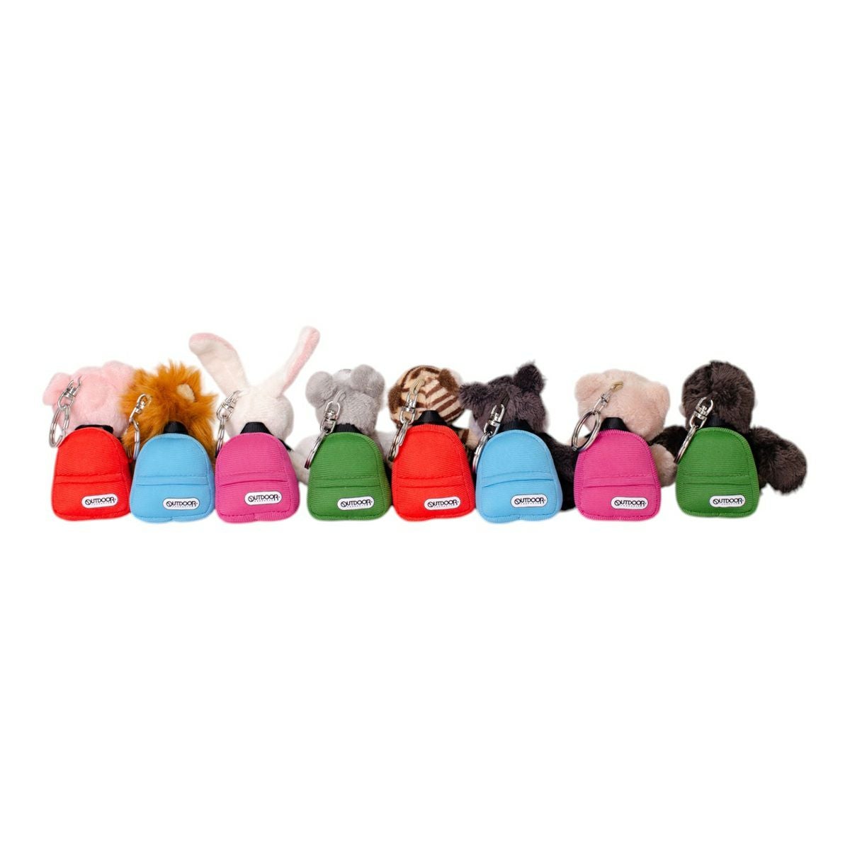 キーホルダー ゴリラ 10cm+リュック グリーン/OUTDOOR PRODUCTS／NICI