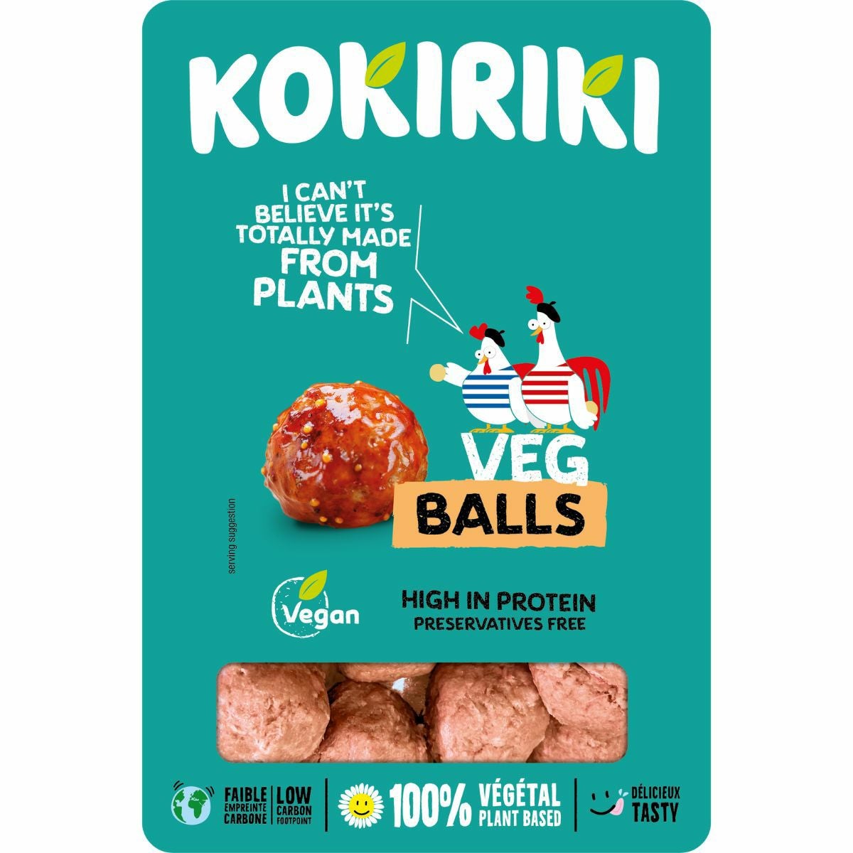 ベジボール 150g×8個セット 【代引き不可】／KOKIRIKI（コキリキ