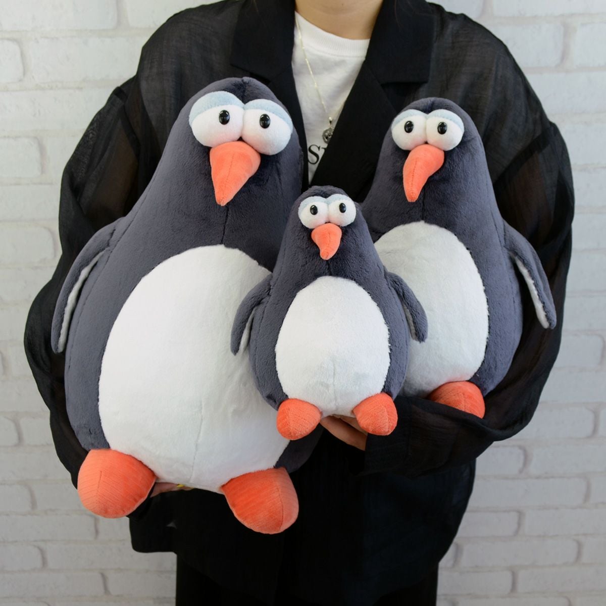 winter25 ペンギン ホルヘ ぬいぐるみ 30cm／NICI（ニキ