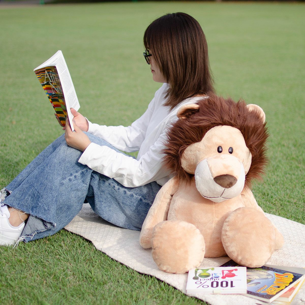 XXL ライオン ぬいぐるみ 70cm／NICI（ニキ） | entresquare.com