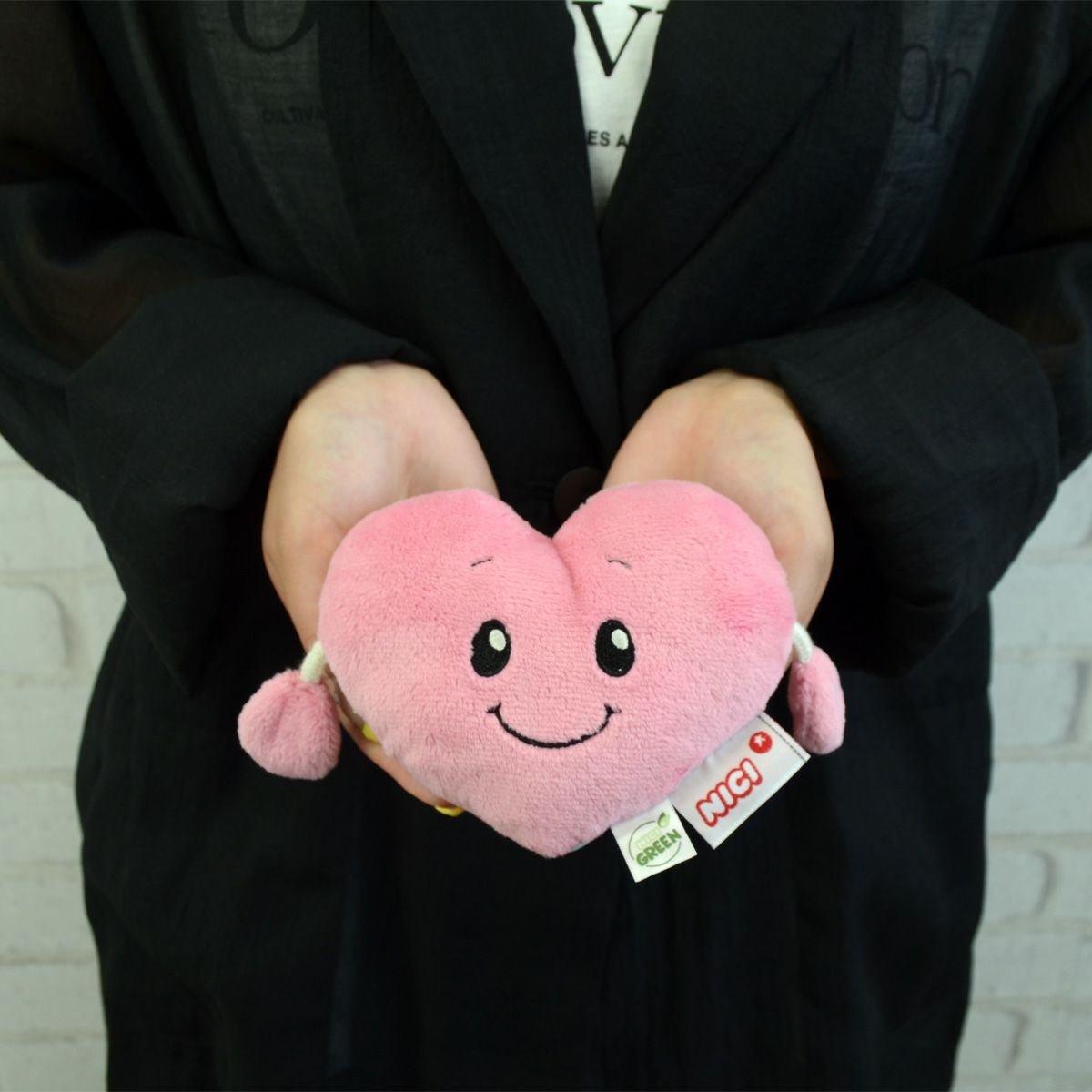 Love25 ラブハート ぬいぐるみ 12cm／NICI（ニキ） | entresquare.com