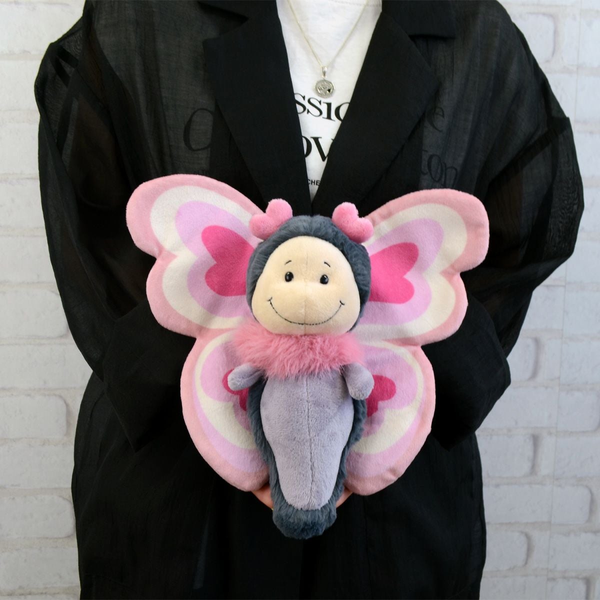 Love25 ラブバタフライ 21cm ボックス入りぬいぐるみ／NICI（ニキ