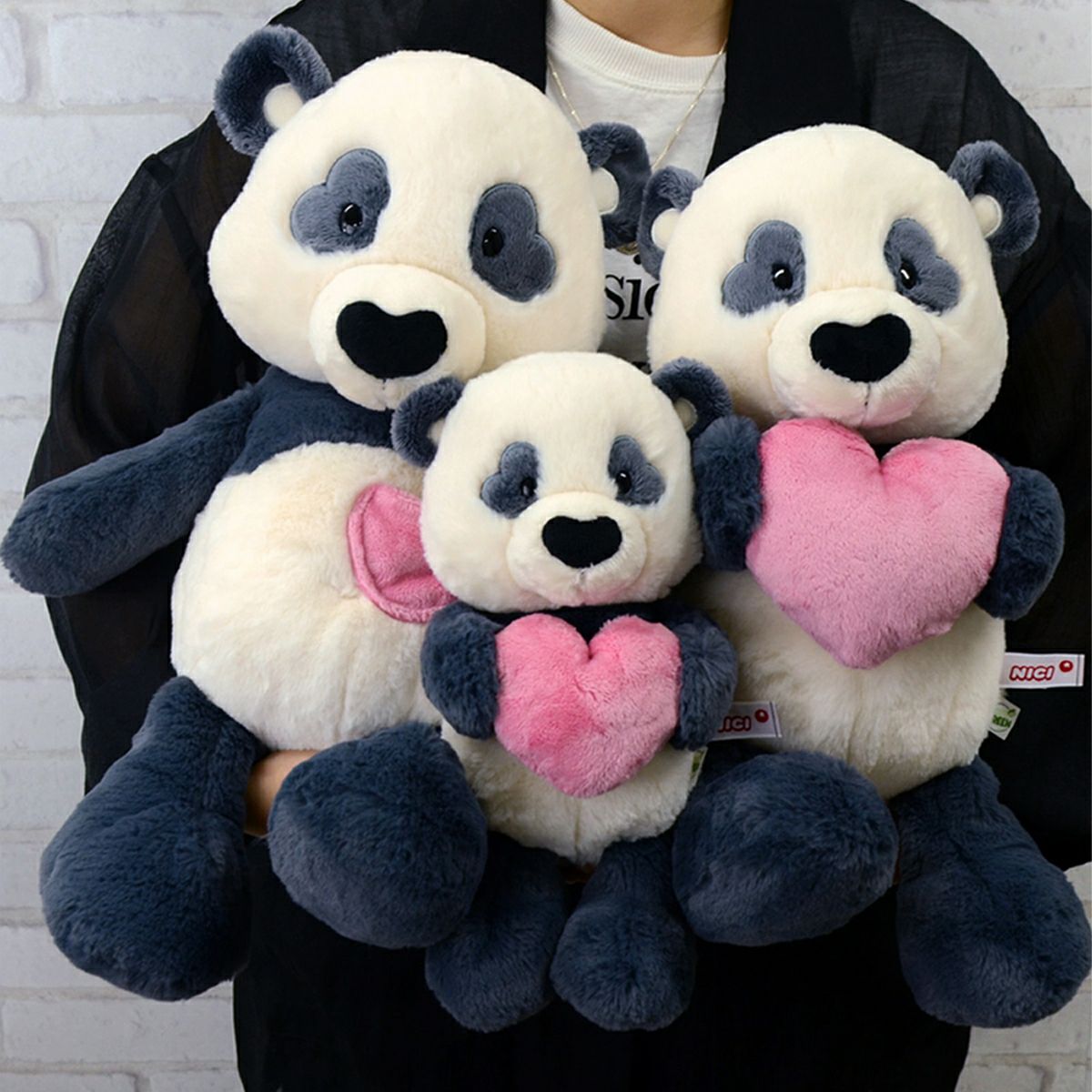 Love25 ラブパンダ ぬいぐるみ 25cm／NICI（ニキ） | entresquare.com