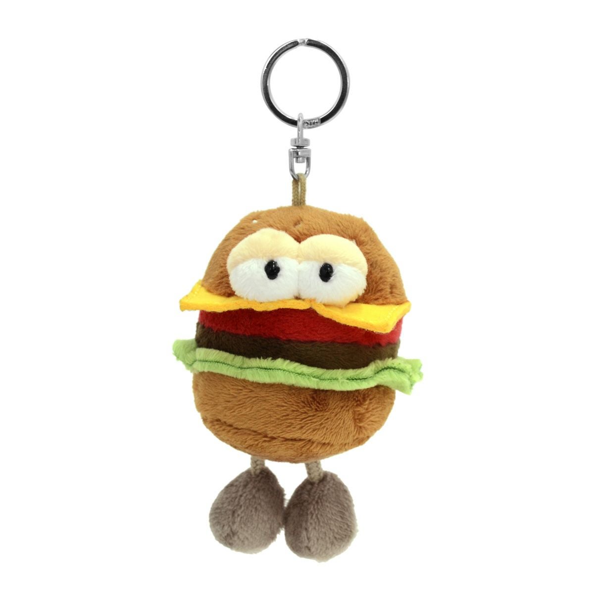 キーホルダー ヤミーブラザーズ ハンバーガー 10cm／NICI（ニキ