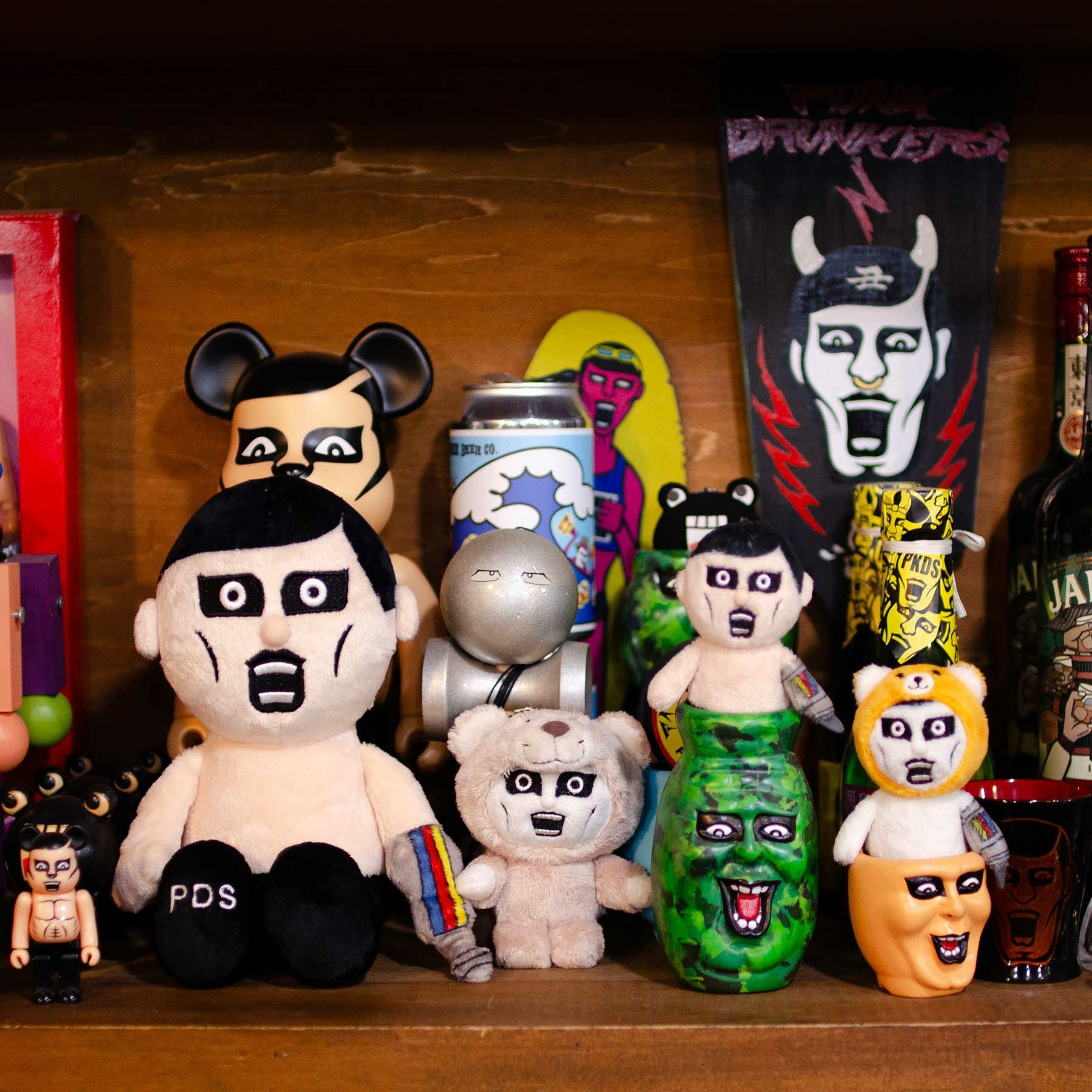 DRUNKERS 楽天市場】PUNK ソフビ DRUNKERS PUNK あいつ NICI アイツ パンクドランカーズ × くまあいつ あいつ キーホルダー NICI その他