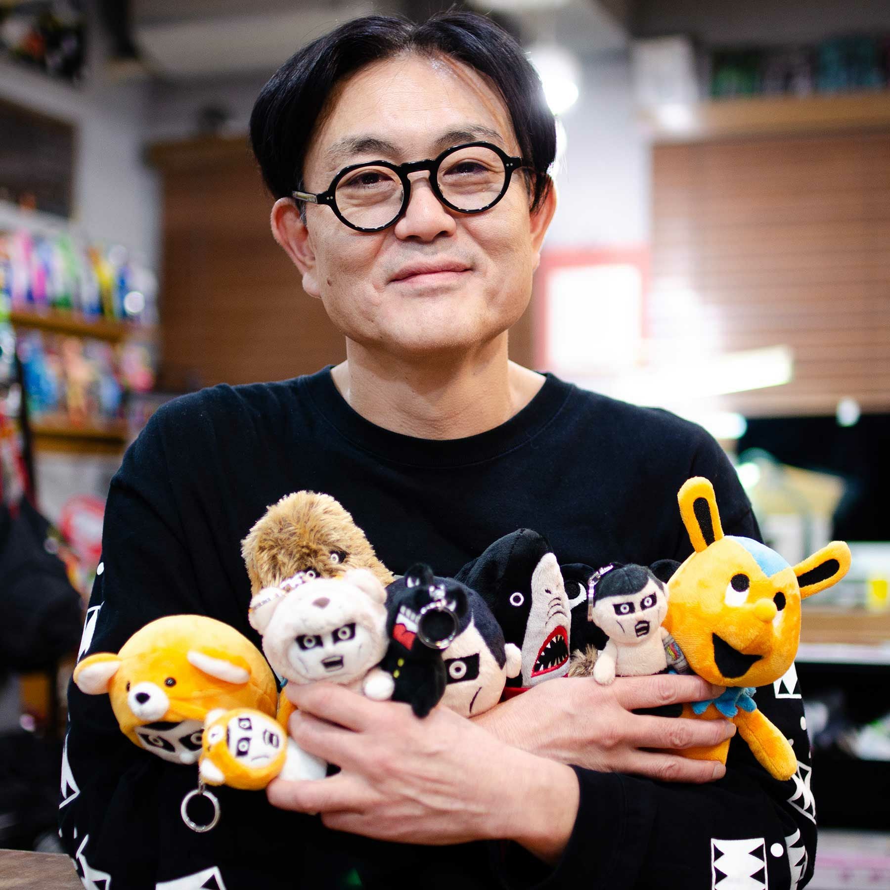 NICI×PUNK DRUNKERS(パンクドランカーズ) くまあいつ ぬいぐるみ25cm