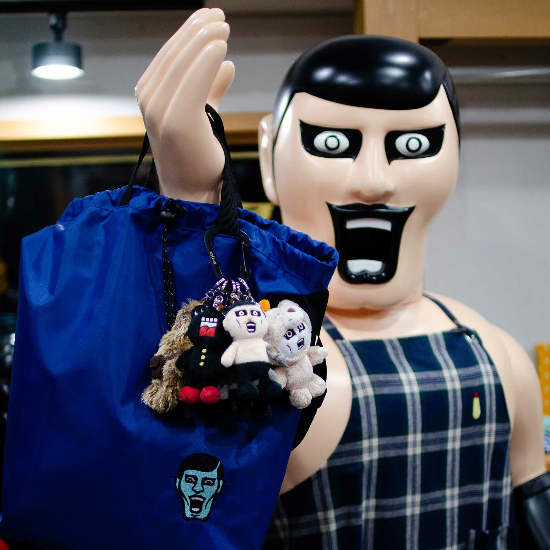 パンクドランカーズ　NICI コラボキーホルダー nici（ニキ） PUNK DRUNKERS × キーホルダー あいつ くまあいつ