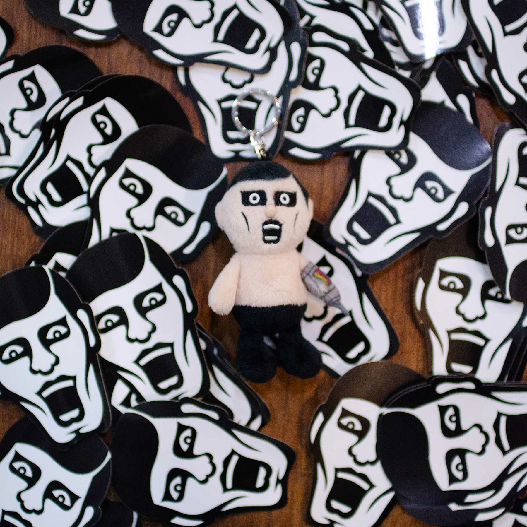 NICI×PUNK DRUNKERS(パンクドランカーズ) キーホルダー あいつ 10cm