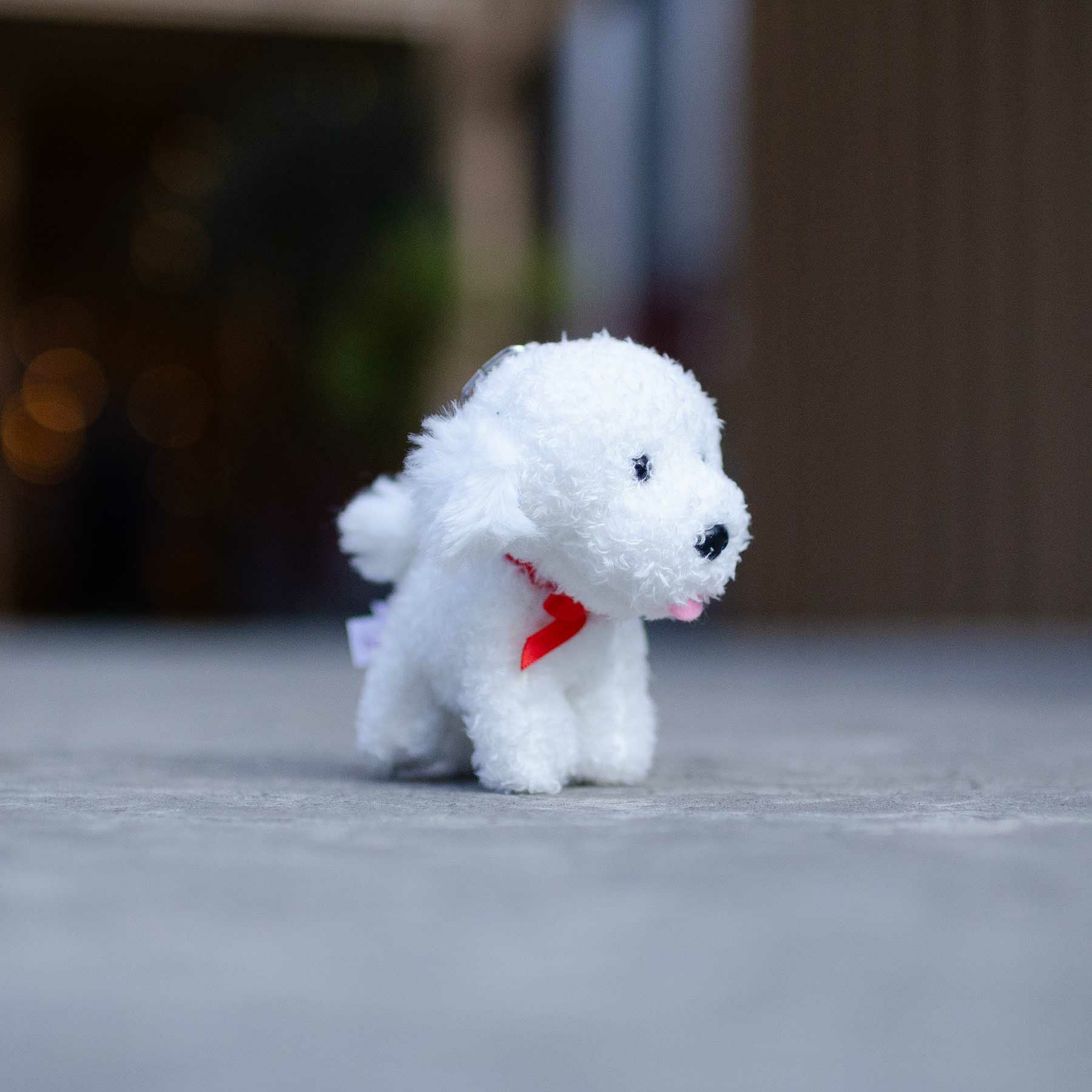 キーホルダー ビションフリーゼ スタンディング 10cm/NICI(ニキ