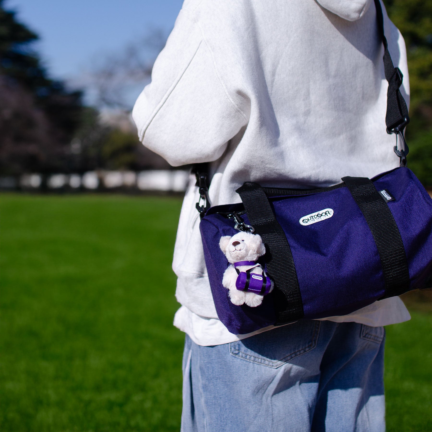キーホルダー ゴールデンレトリバー+ロールボストン PU/OUTDOOR／NICI