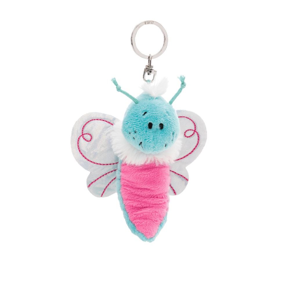 キーホルダー GH26 フリビーズ バタフライ ブルー 10cm／NICI（ニキ