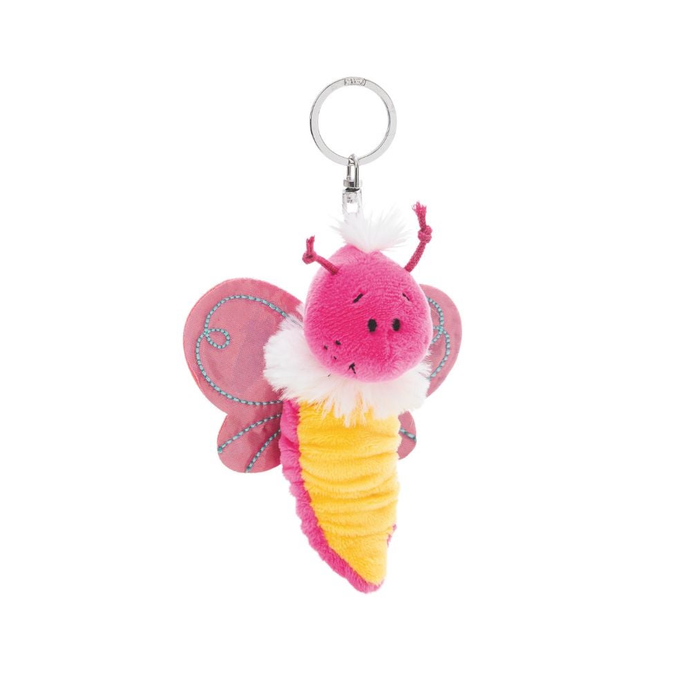 キーホルダー GH26 フリビーズ バタフライ ピンク 10cm／NICI（ニキ