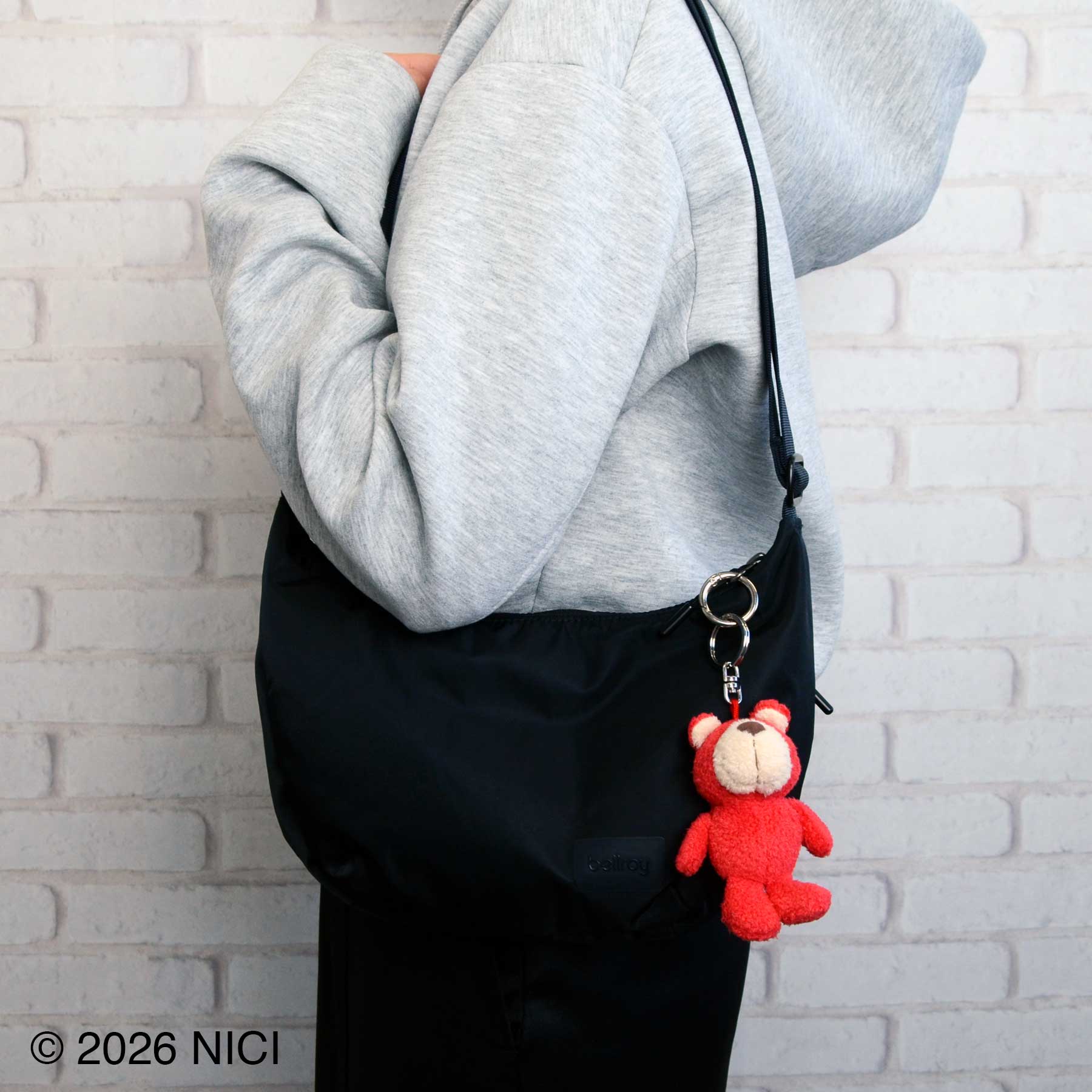 キーホルダー リ・カラーベア10cm7色展開／NICI（ニキ