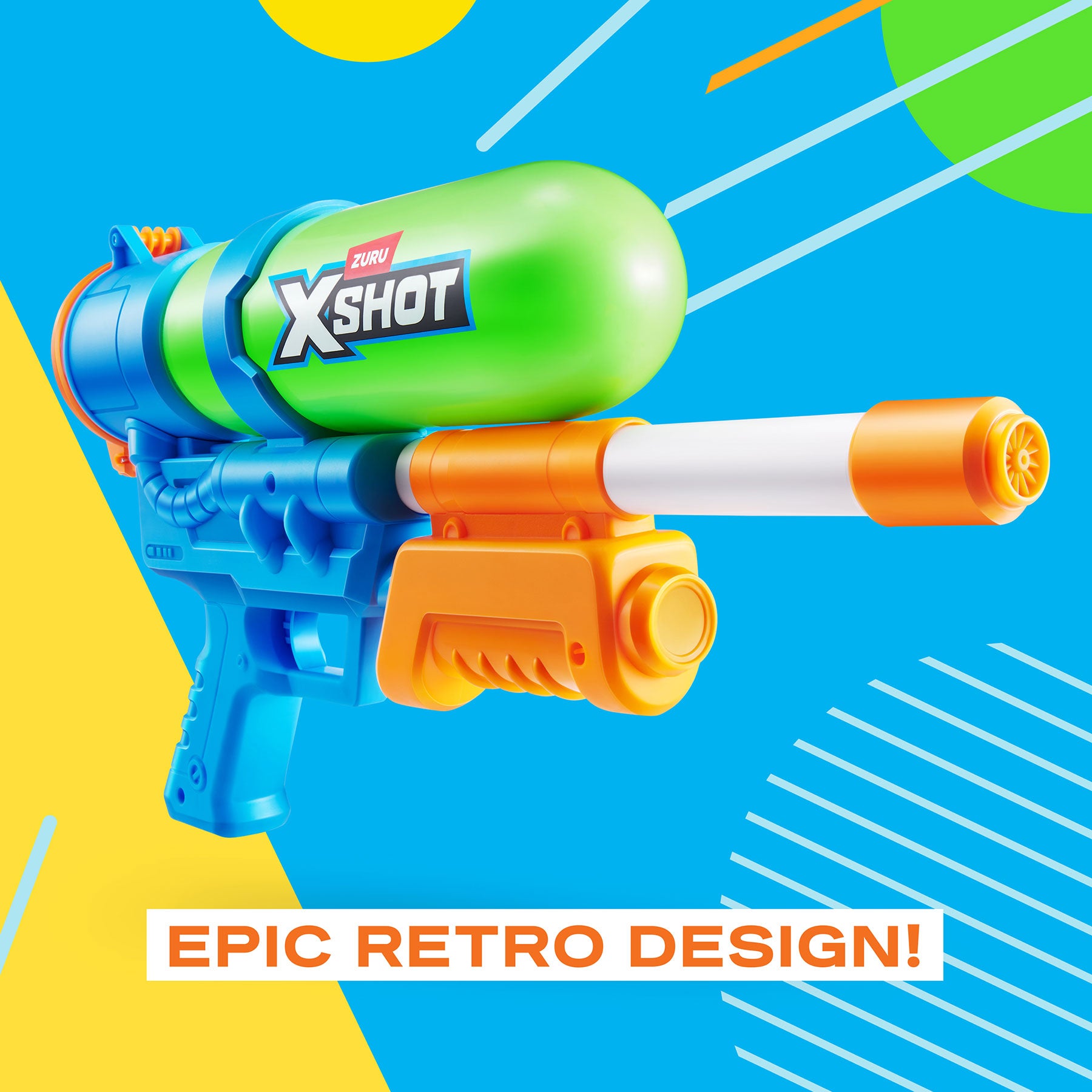 XSHOT ウォーターガン ファストフィル 80sスーパースプラッシュ 水鉄砲