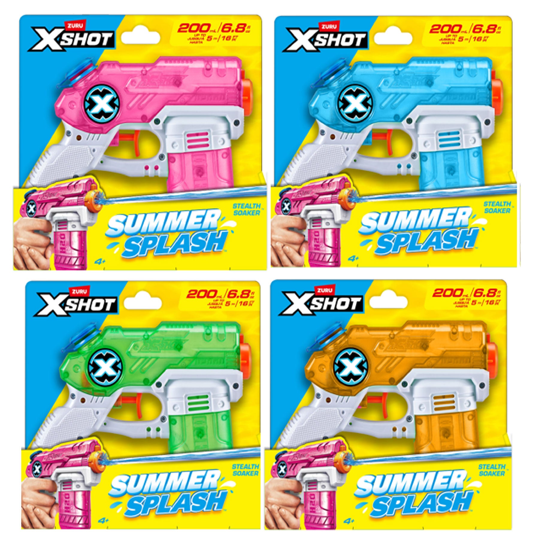 XSHOT ウォーターガン スモールステルスソーカー 水鉄砲／ZURU