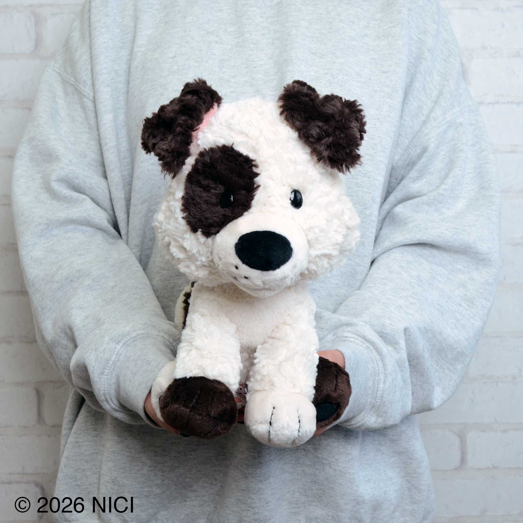 Homies26 ドッグホワイト ぬいぐるみ／NICI（ニキ） | entresquare.com