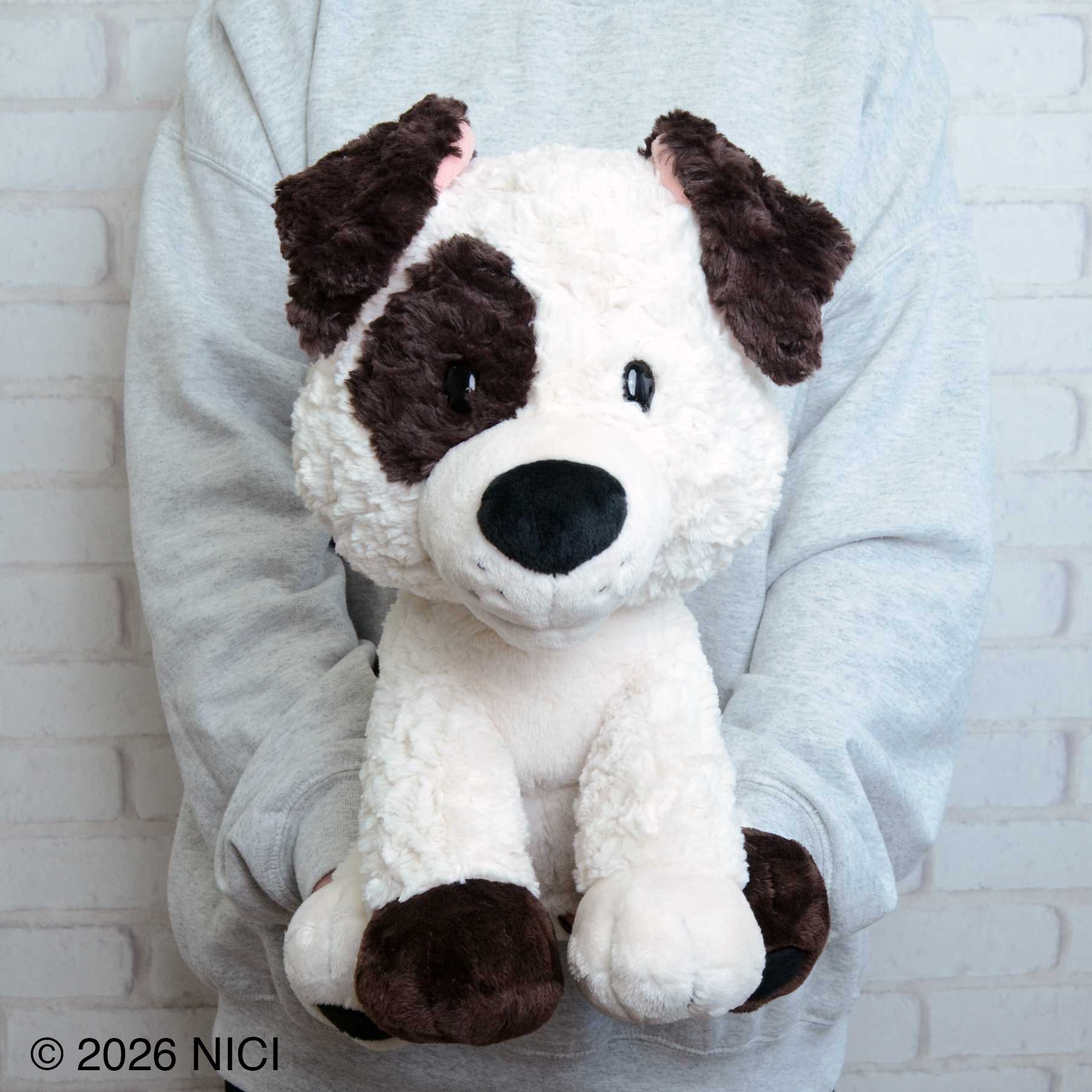 Homies26 ドッグホワイト ぬいぐるみ／NICI（ニキ） | entresquare.com