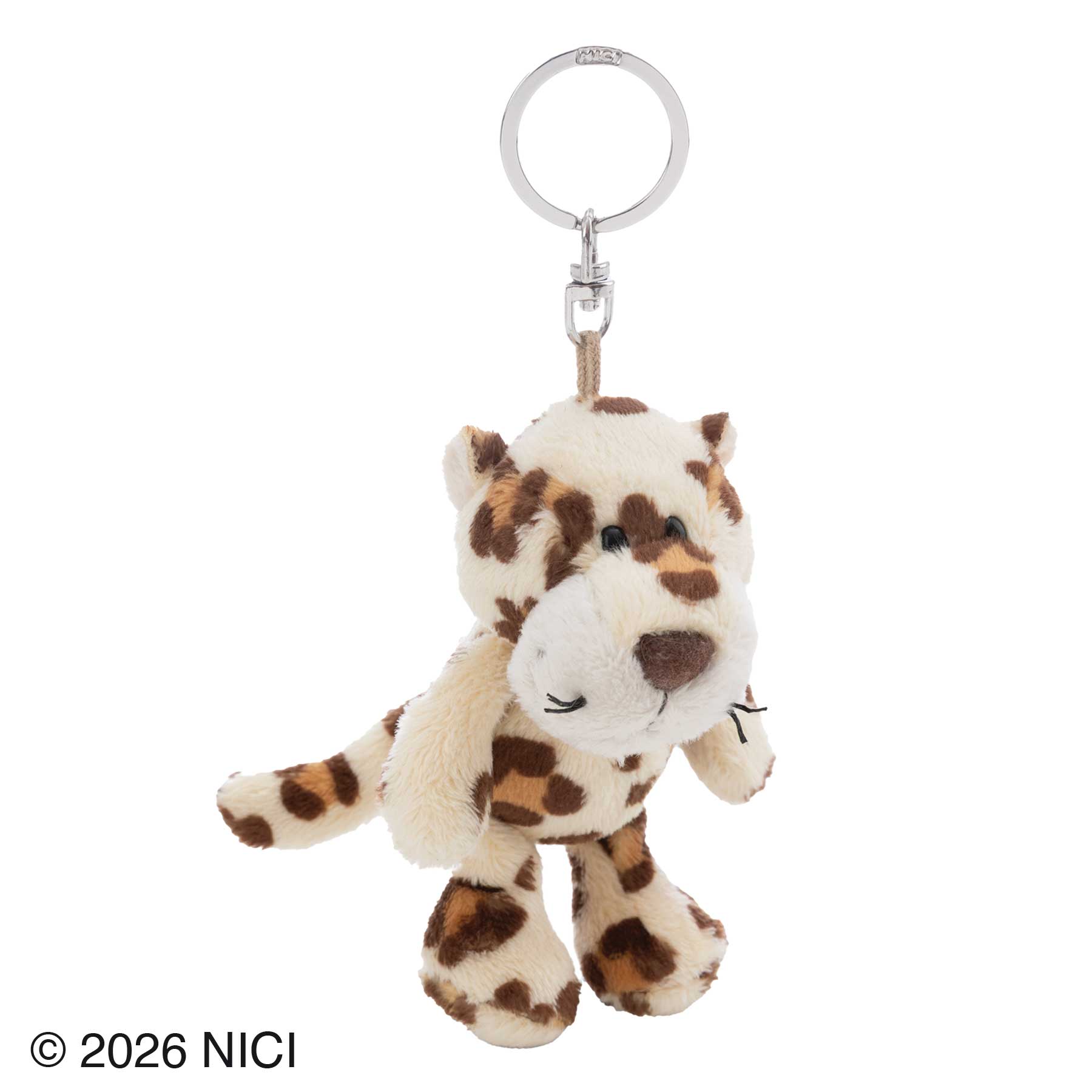 キーホルダー レパード ブラウン 2026 10cm／NICI（ニキ） （NF26