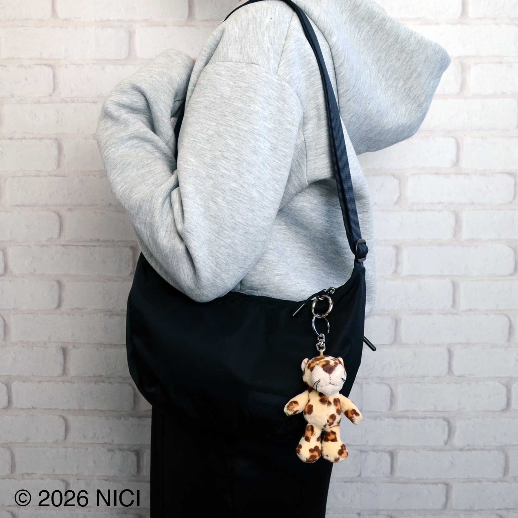 キーホルダー レパード ブラウン 2026 10cm／NICI（ニキ） （NF26