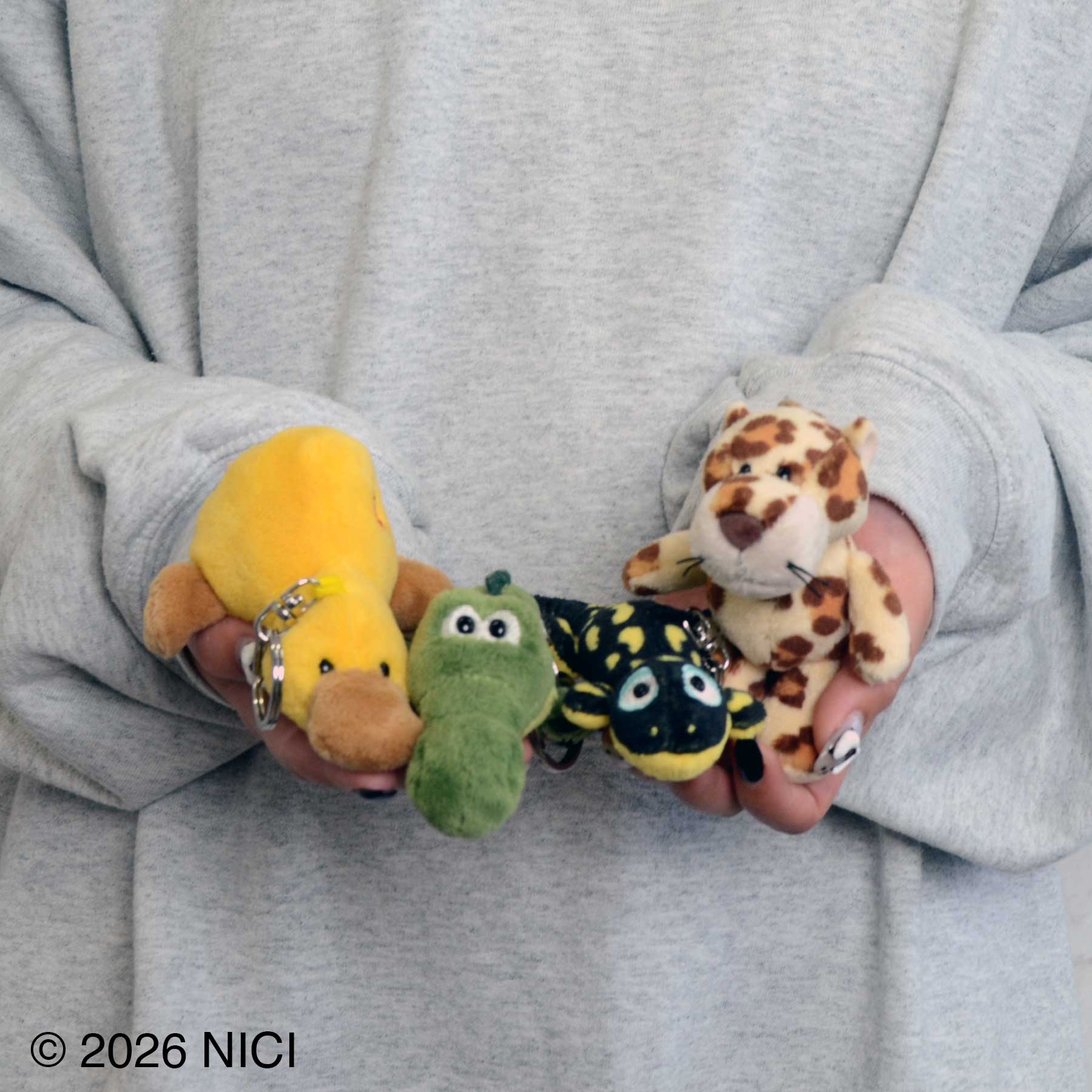 キーホルダー レパード ブラウン 2026 10cm／NICI（ニキ） （NF26