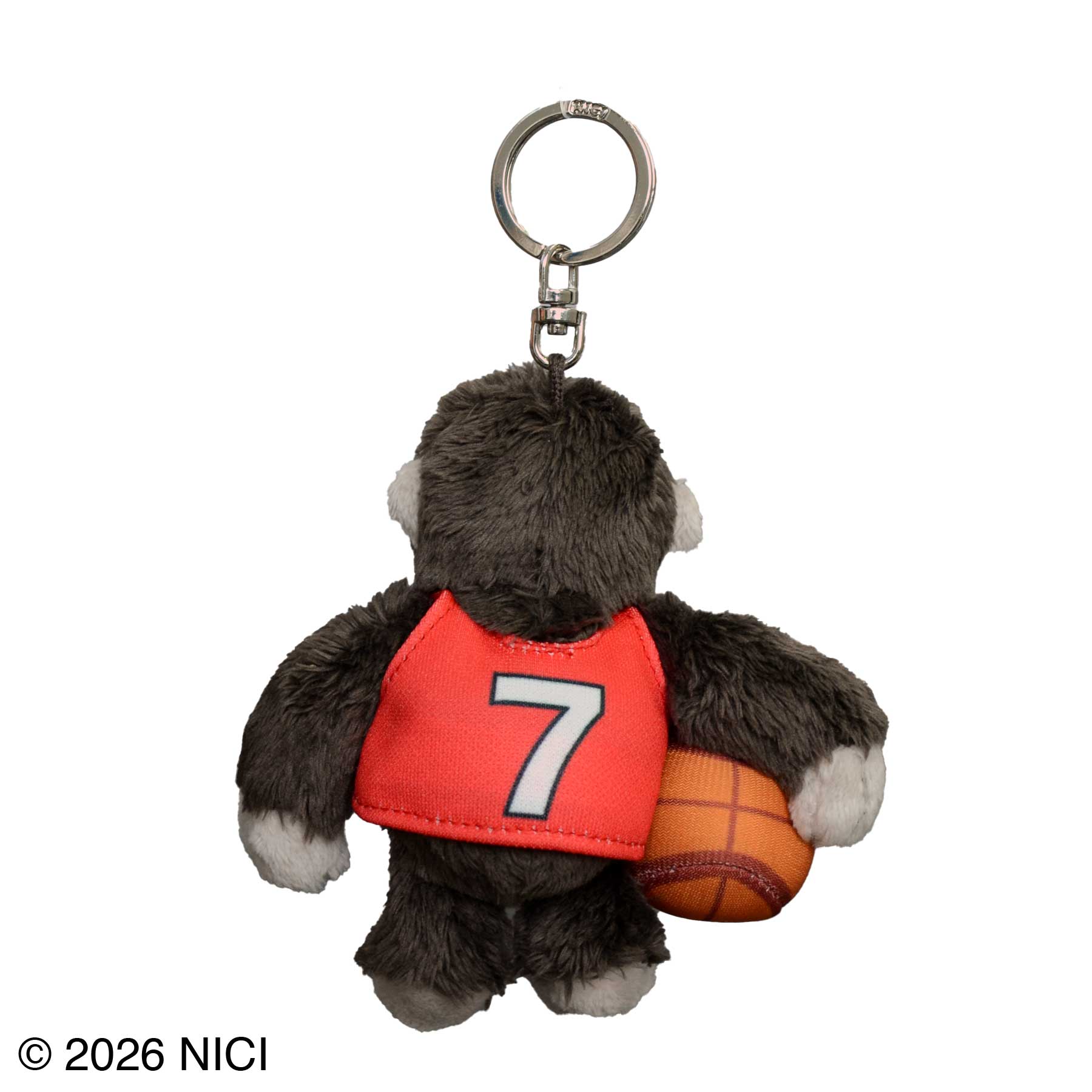 キーホルダー ゴリラ ＋バスケットボール 10cm／NICI（ニキ）(VVc