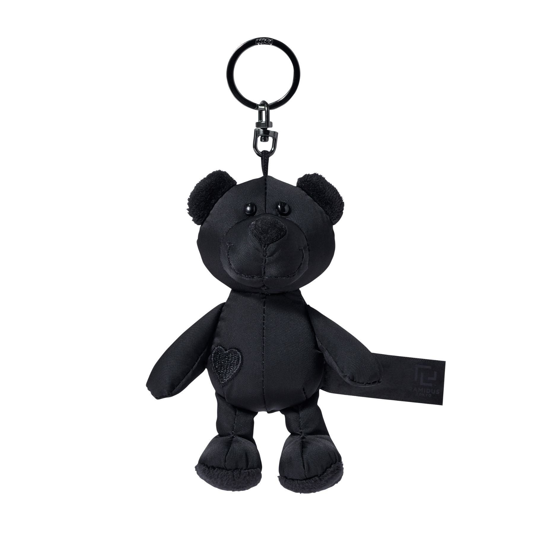 NICI×RAMIDUS（ラミダス） キーホルダー BLACK BEAUTY LOVE BEAR 10cm