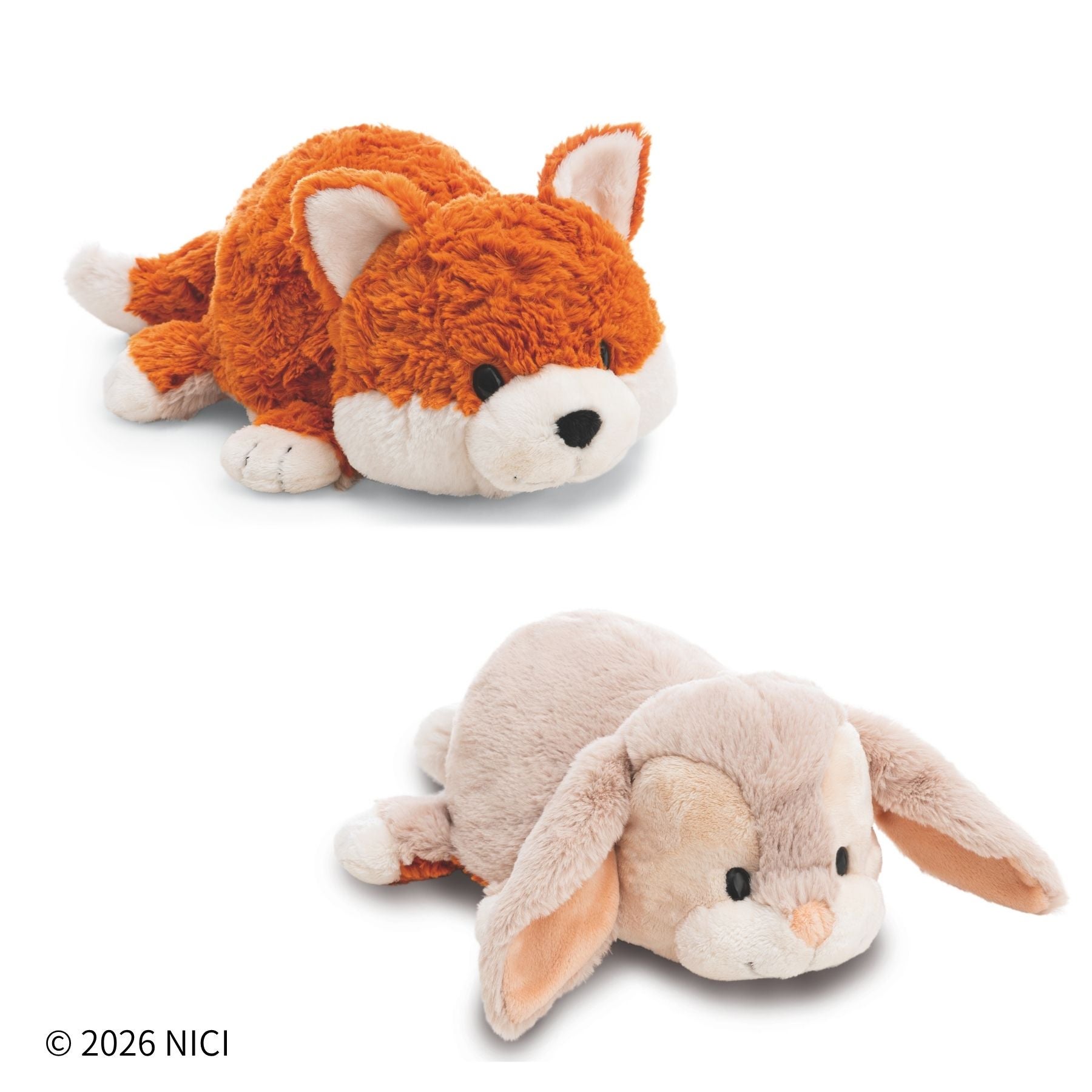 Twistimals 2in1 ラビット＆フォックス 25cm ぬいぐるみ／NICI（ニキ