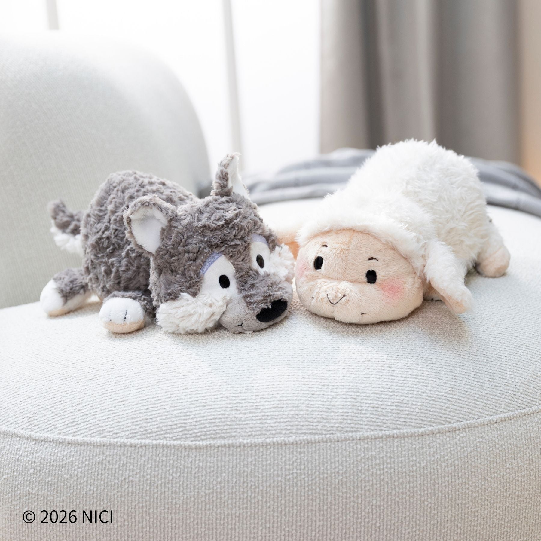 Twistimals 2in1 シープ＆ウルフ 25cm ぬいぐるみ／NICI（ニキ