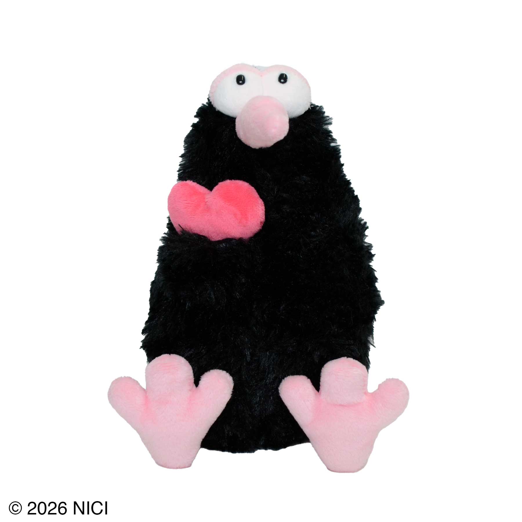 バード ビリー・レイ ブラック ぬいぐるみ 25cm(clbd)／NICI（ニキ