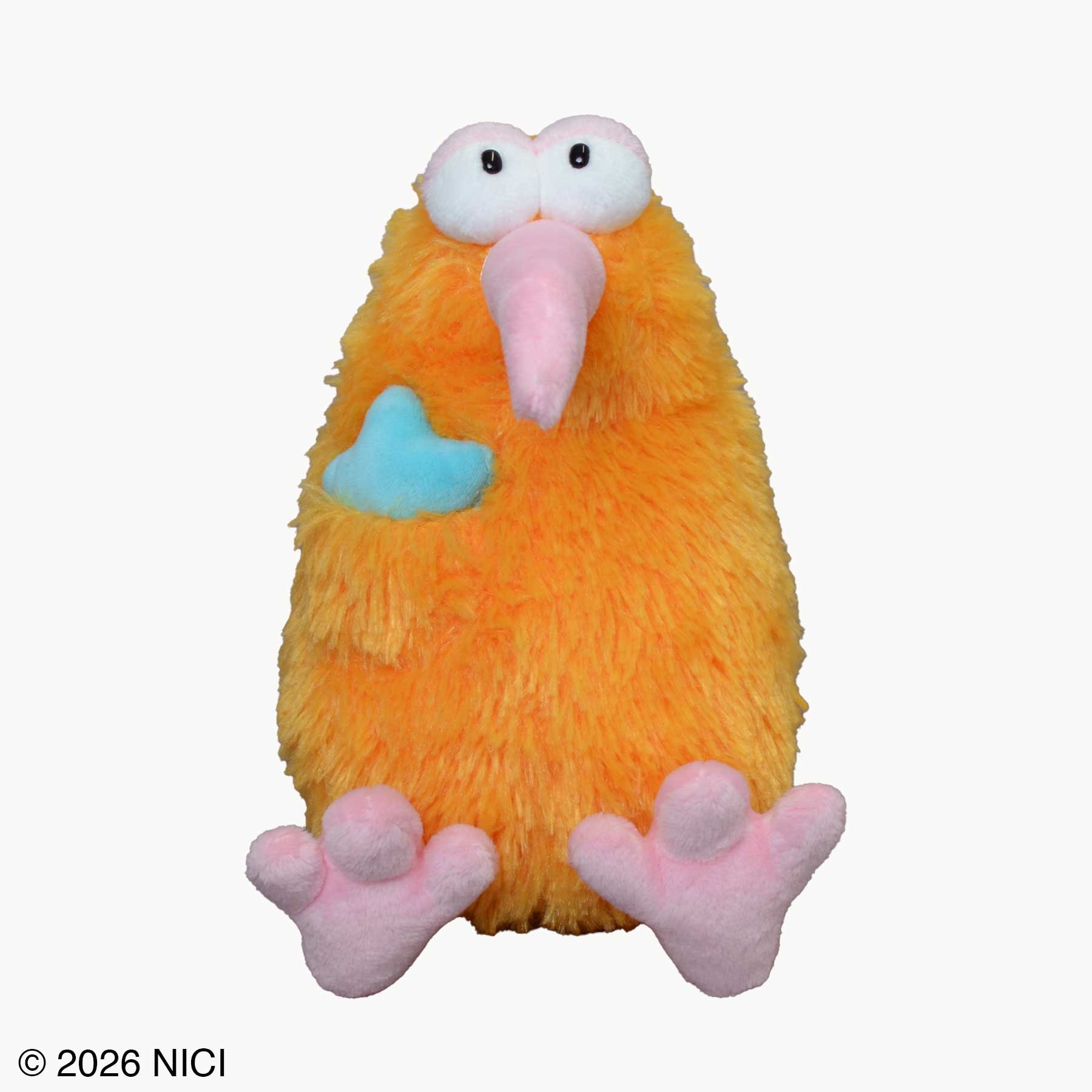キーホルダー オニギリ グレーキャット 8cm／NICI（ニキ